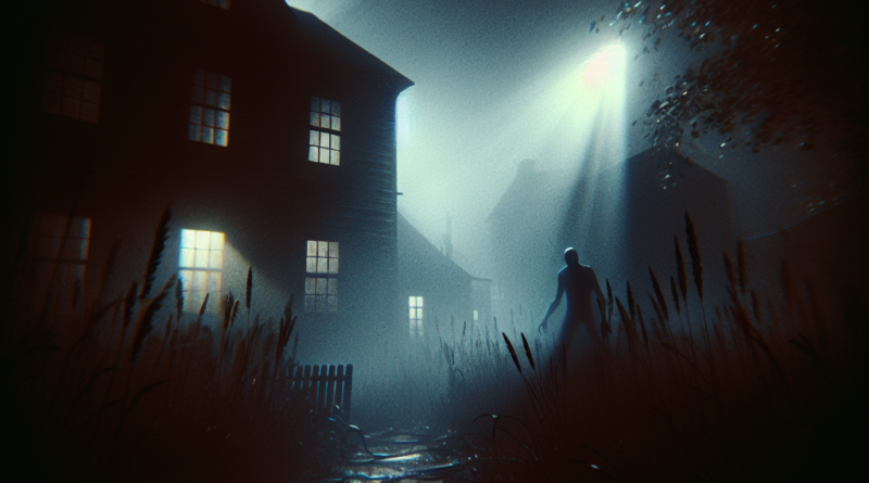 El Midnight man acechando una casa