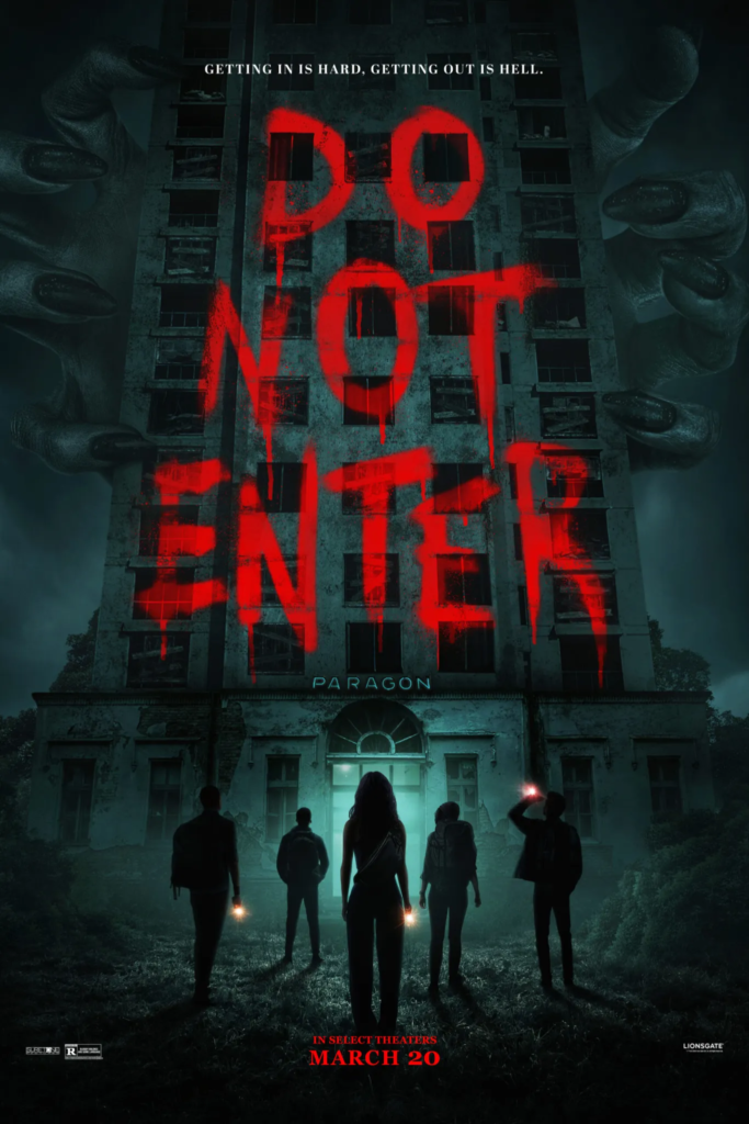 Póster oficial de la película Do not enter