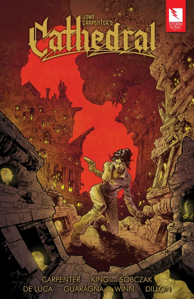 Portada de Cathedral, novela gráfica de John Carpenter